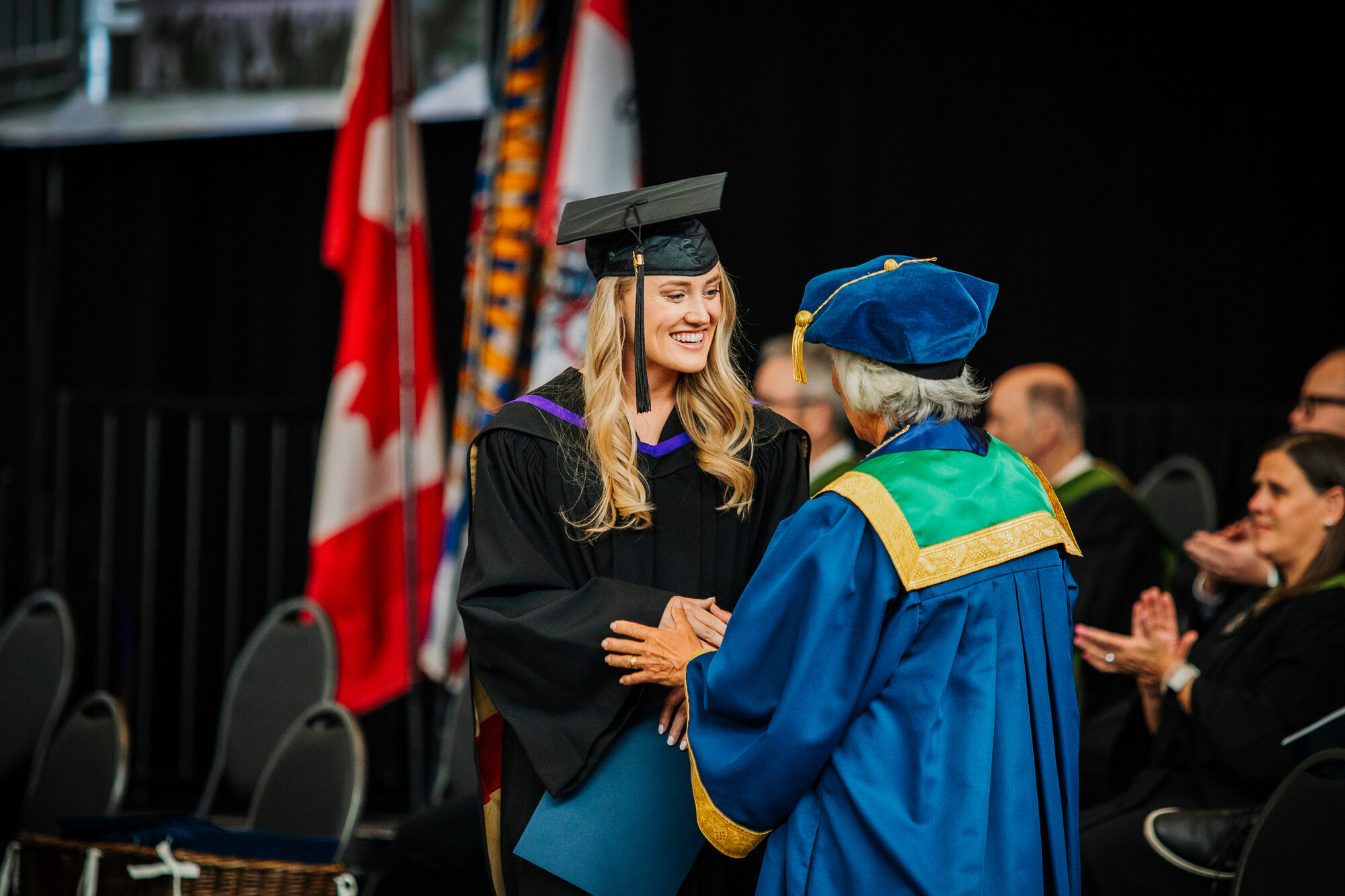 TRU Convocation student